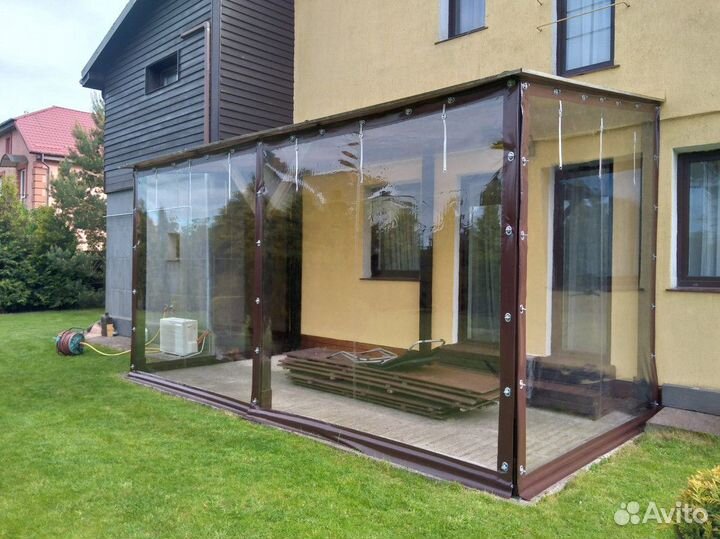 Гибкие и мягкие окна для веранд