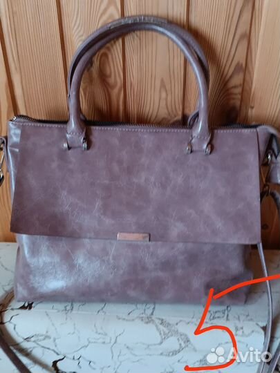 Сумка женская через плечо бу