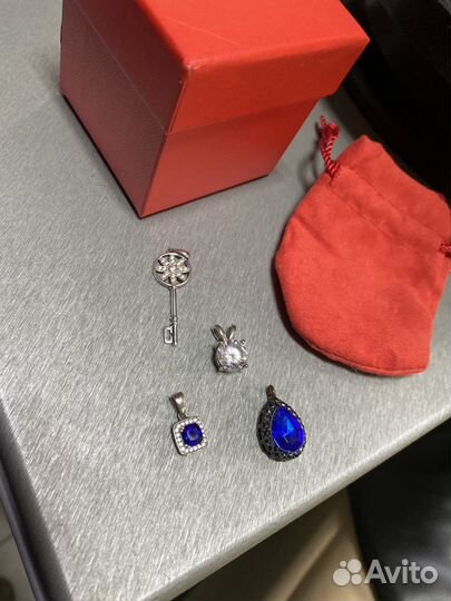 Подвески кулоны серебро