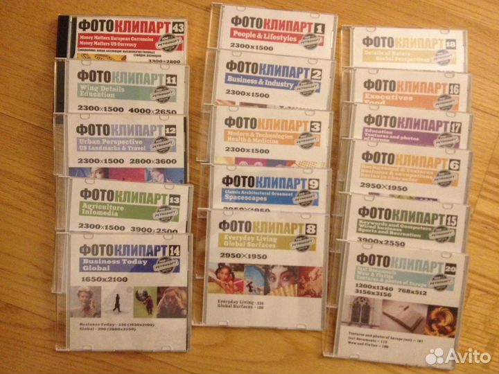 Коллекция дисков для дизайнера, фотоклипарт