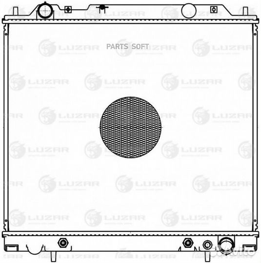 Радиатор охлаждения двигателя Mitsubishi Delica (9