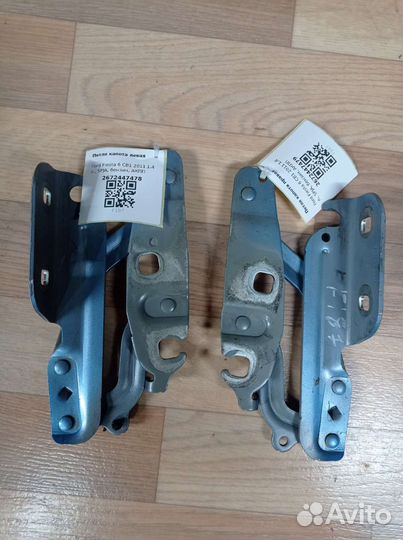 Петли капота ford fiesta mk6