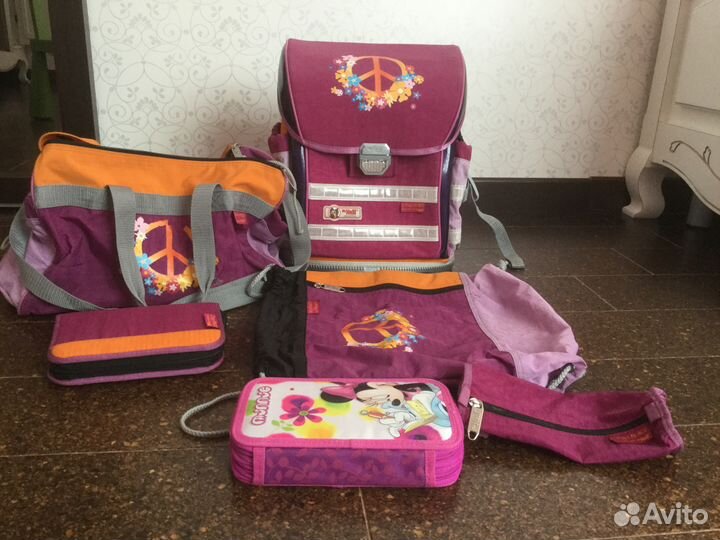 Ранец,сумка,3 пенала mcneill ergo Light (Германия)