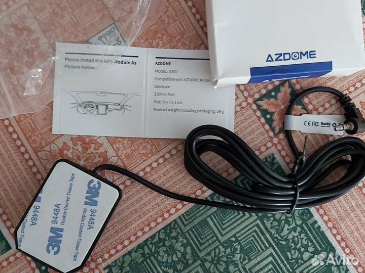 Azdome GPS модуль, для зеркала, видеорегистратор P