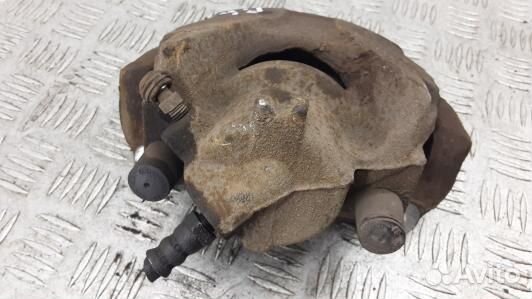 Суппорт тормозной передний левый renault megane 3