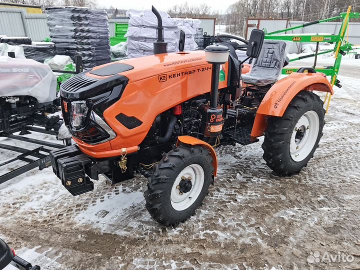 Мини-трактор КЕНТАВР Т-244 PRO, 2023