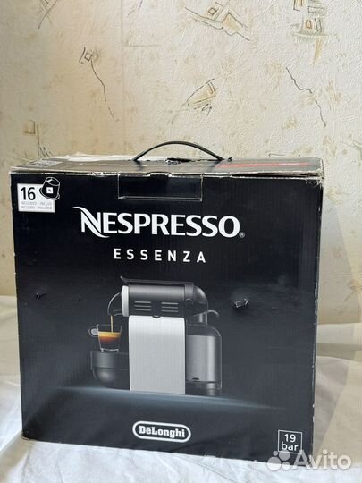 Капсульная кофемашина nespresso essenza