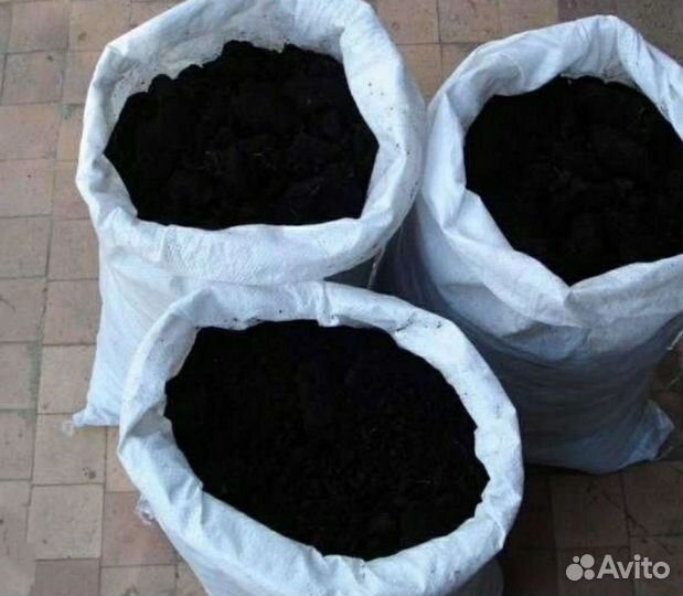 Чернозем,торф,земля,грунт в мешках