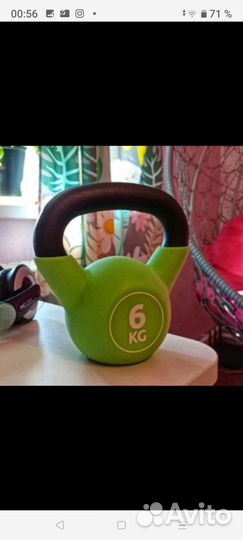 Гиря чугунная 6 кг