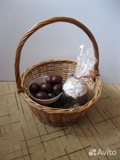 Корзины плетеные для подарков