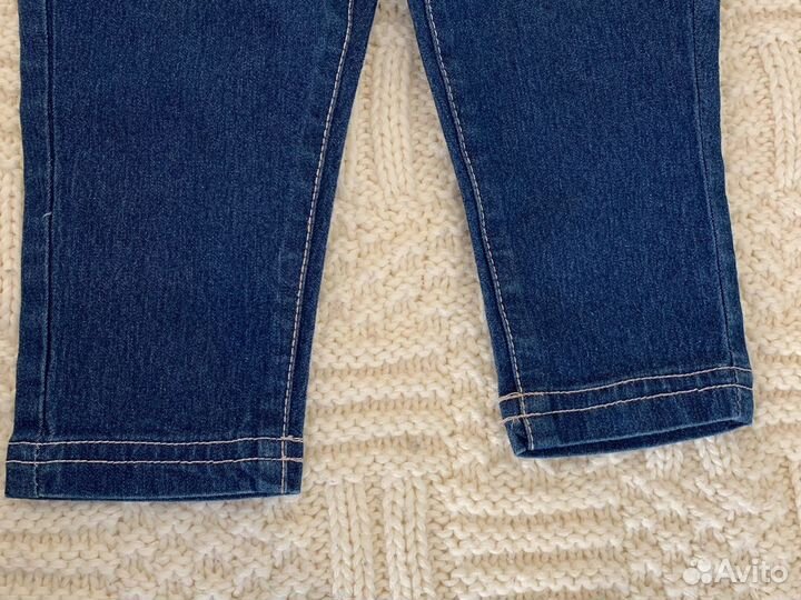 Джинсы для девочки на рост 80 см