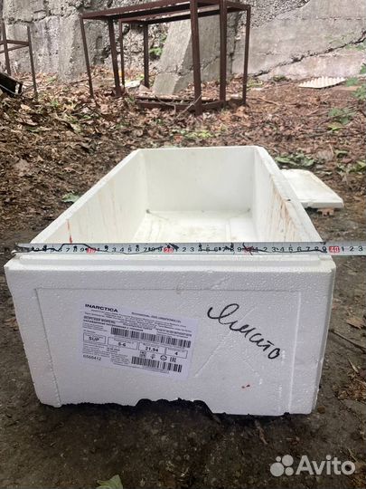 Пенопластовая коробка.Бокс из пенопласта.Ящик