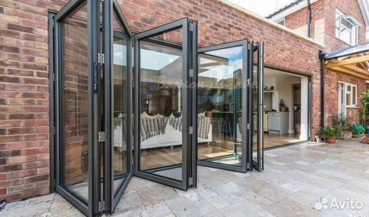 Алюминиевые портальные двери