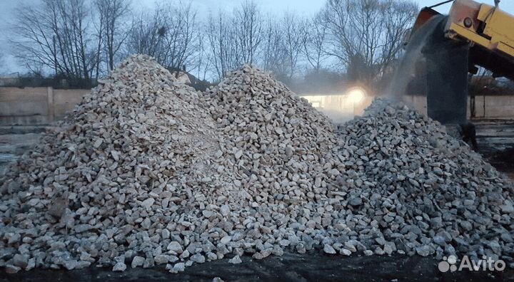 Щебень 20-40 с доставкой