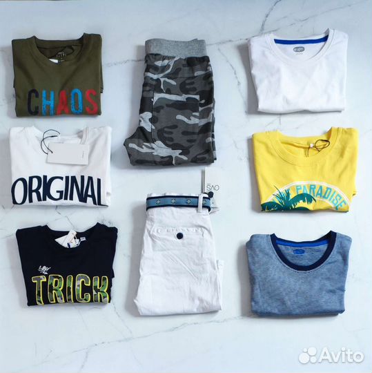 Пакет новой одежды на р 134-140 (к. 1340)