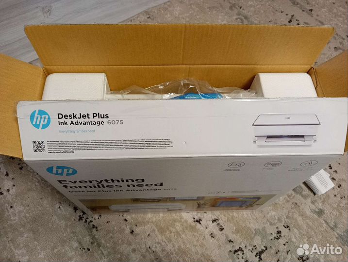 Принтер Deskjet Plus ink Advantage 6075