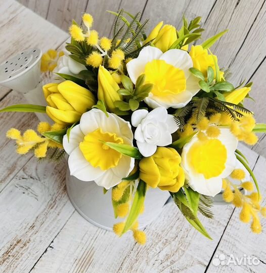 Мыльный букет