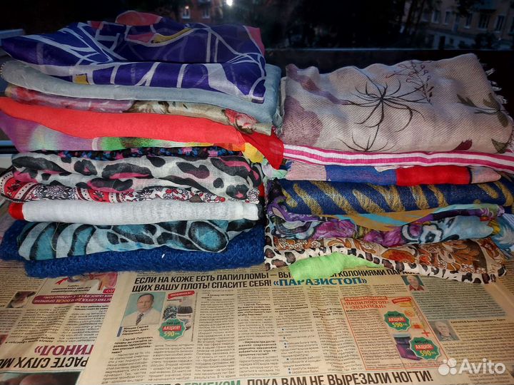 Шарфы, палантины, бесплатно