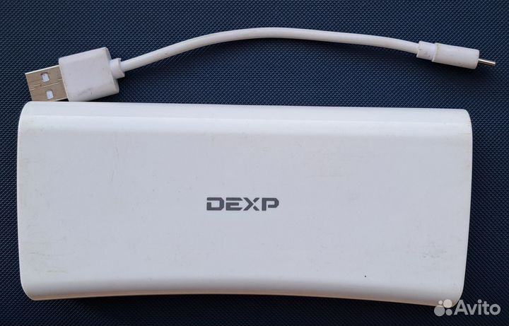 Портативный аккумулятор dexp MA 10 белый