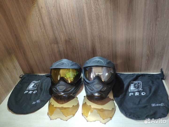 Пейнтбольное снаряжение (Тубы,фидер,маска,защита и