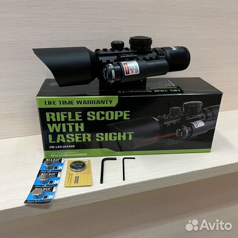 Прицел оптический с лазером Bushnell LS3-10x42E купить в Санкт ...