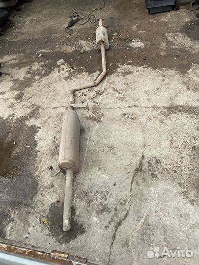 Глушитель шевроле авео Т300