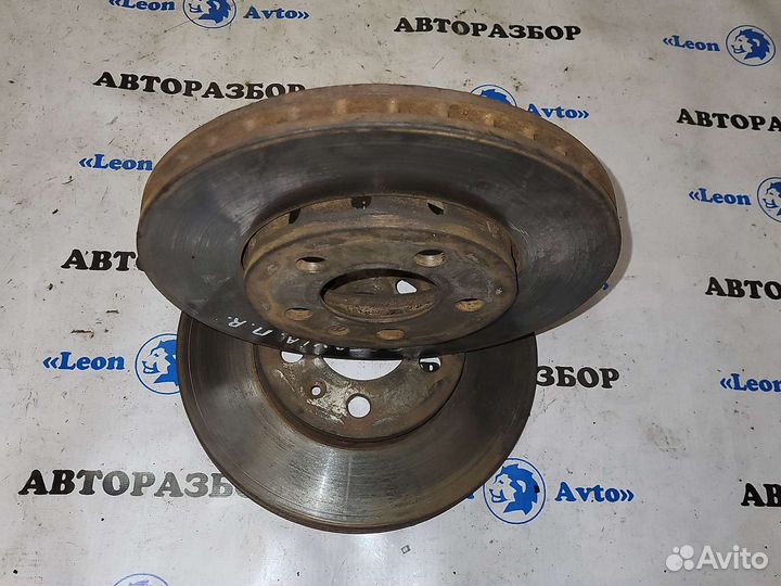 Диск тормозной передний skoda octavia tour