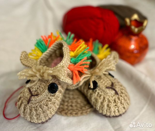 Тапочки ручной работы