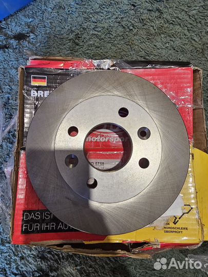 Диски тормозные рено логан