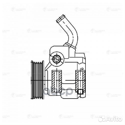 Насос гур для а/м Ford Fiesta (01) /Fusion (02