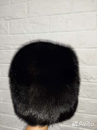 Женская норковая шапка
