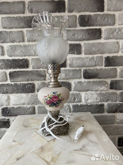 Настольная винтажная лампа