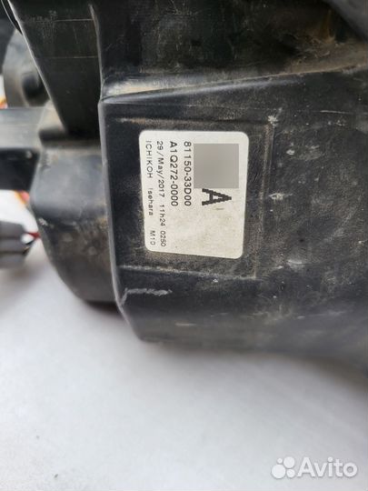 Передние фары на camry 70