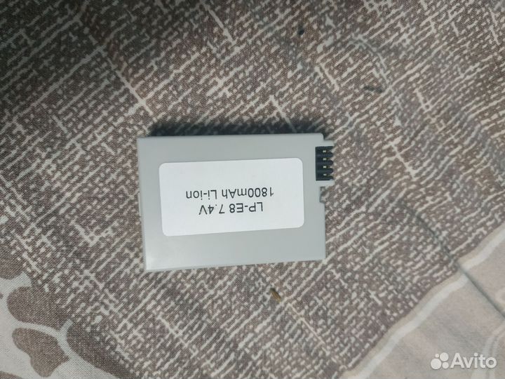 Аккумулятор для Canon 550D/600D LP E8