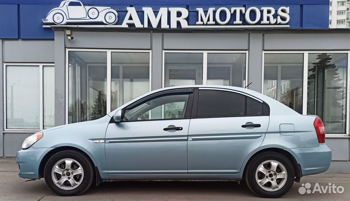 Hyundai Verna 1.4 МТ, 2007, 241 582 км