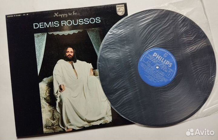 Винтажная виниловая пластинка LP Demis Roussos Hap