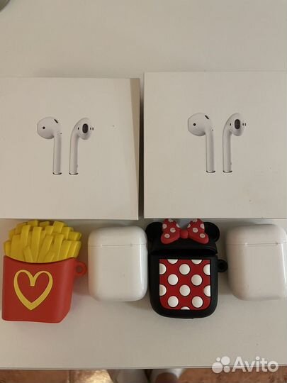 Беспроводные наушники apple airpods 1 оригинал