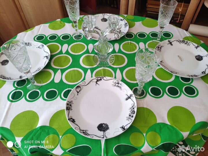 Скатерть Италия,Хлопок. Размер: 130/ 158