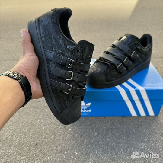 Кроссовки Adidas Superstar Rabbit black