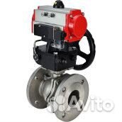 Кран шаровой DN.ru BV3232P(2pc) -FP-F-ISO-H Ду25 Ру40 полнопроходной двухходовой, нержавеющая сталь