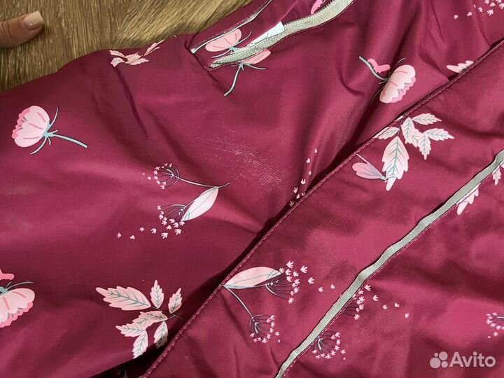 Зимний комбинезон для девочки 80(+6)