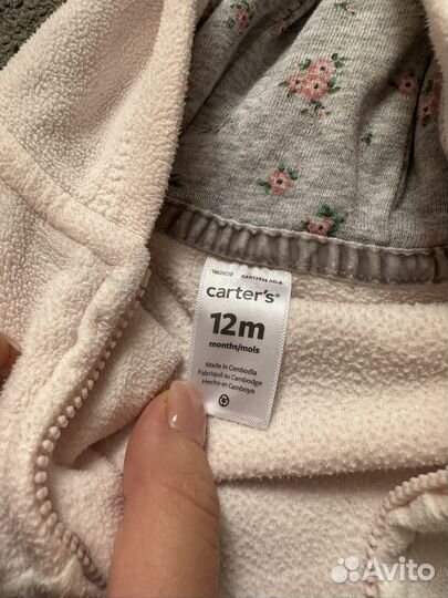 Флисовый комбинезон carters