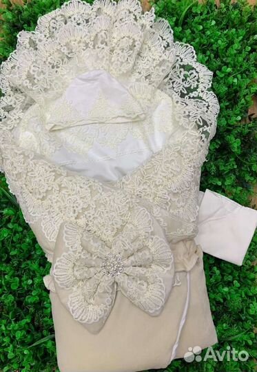 Конверт на выписку для девочки весна осень