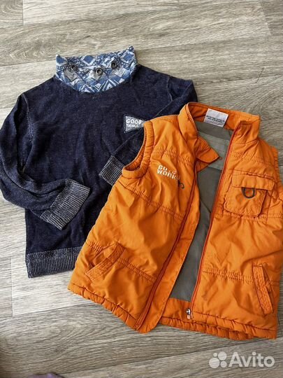 Вещи на мальчика пакетом 2-4года