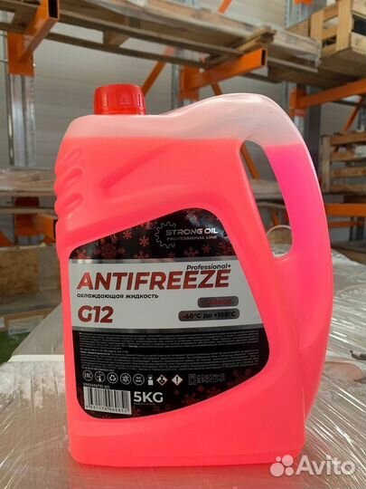 Антифриз strong OIL antifreeze G12 Carbox RED