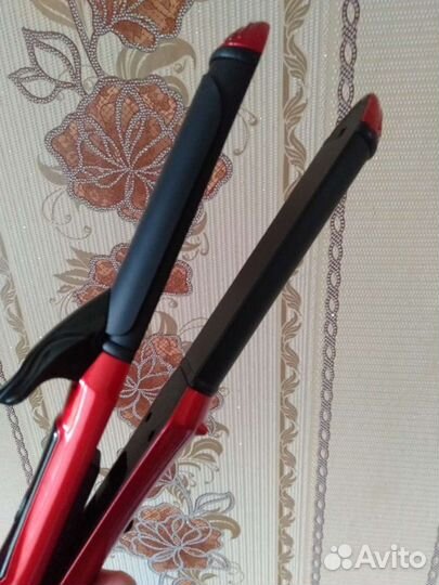 Выпрямитель для волос и плойка,два в одном