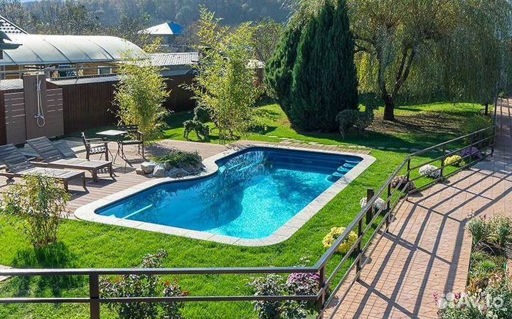 Композитный бассейн Маттерхорн 7,1х3,6м