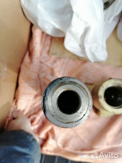 PDC долото трехлопастное 120 мм с переходником NQ