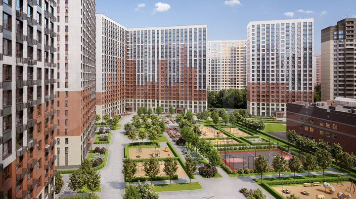 2-к. квартира, 37,1 м², 10/22 эт.