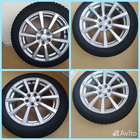 Диски на subaru r17 +шины Nokian